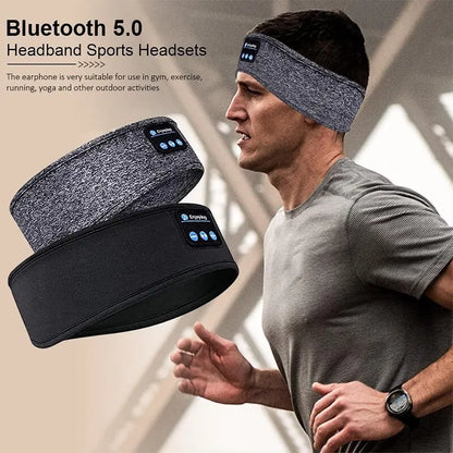 Wireless Bluetooth Sports Headband for Sleeping