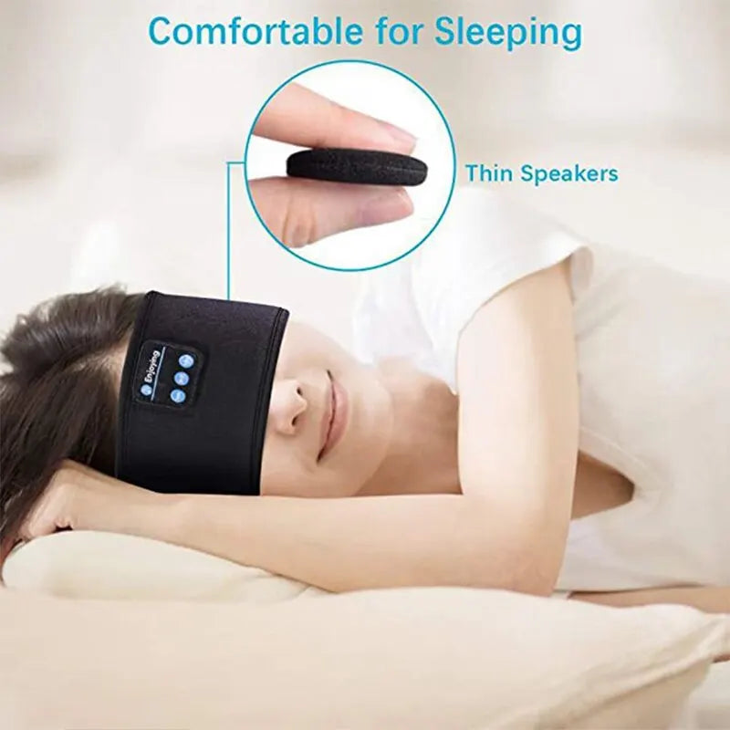 Wireless Bluetooth Sports Headband for Sleeping