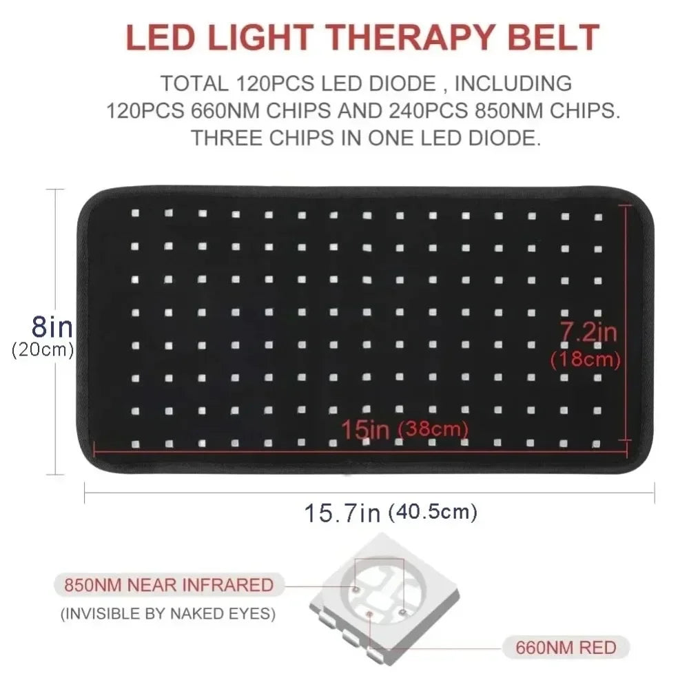 LED Light Therapy Pad for Pain Relief