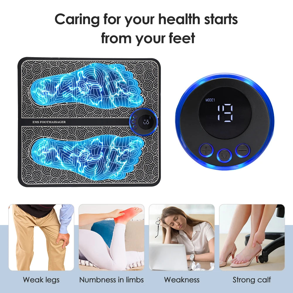 EMS Electric Foot Massager with Heating